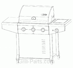 amana grill parts