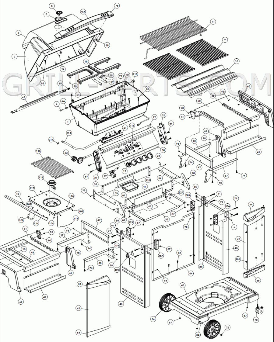 Broil mate bbq on sale parts