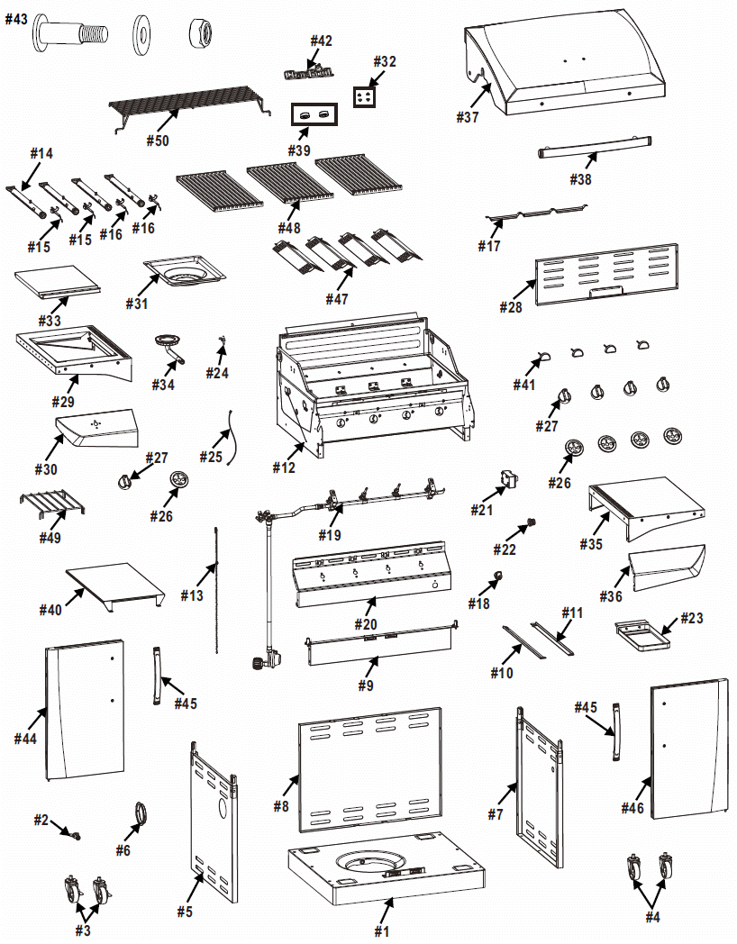 Charbroil Performance 463225315 parts FREE Shipping