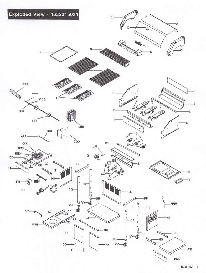 Charbroil Commercial 4632315031 parts FREE Shipping