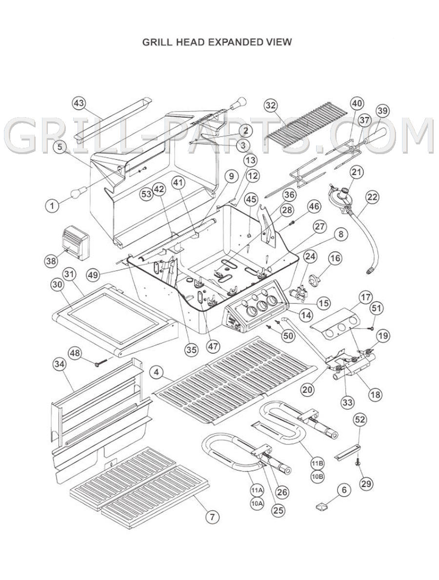 Ducane Grill Parts Diagram