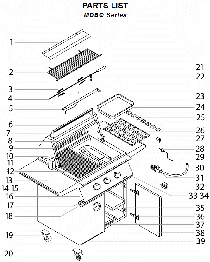 Ducane replacement shop parts