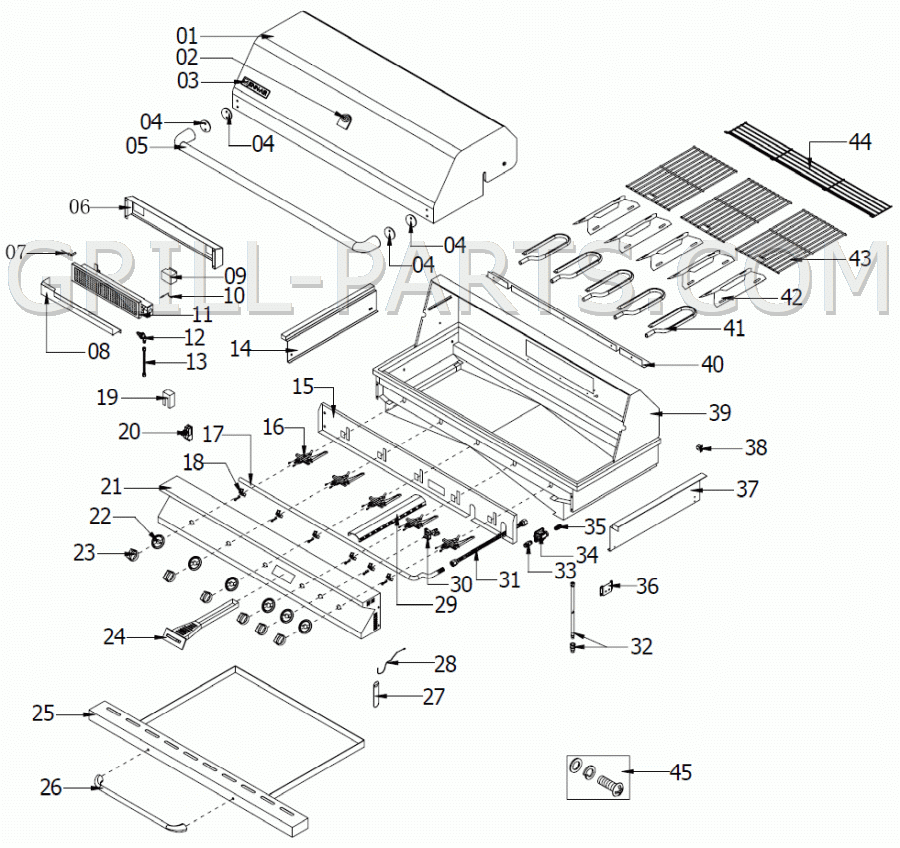 Jenn Air 750 0142 replacement grill parts FREE ship